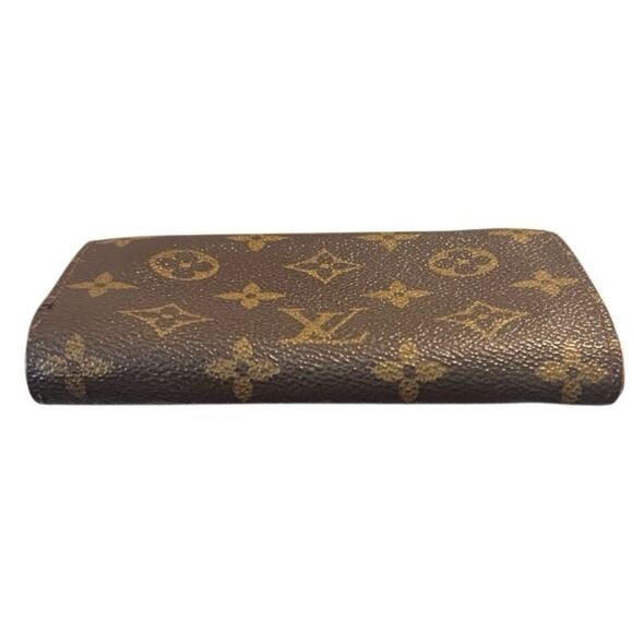 Louis Vuitton Brown Monogram Leather Bifold Wallet CA0929 Authentic - Picture 3 of 14